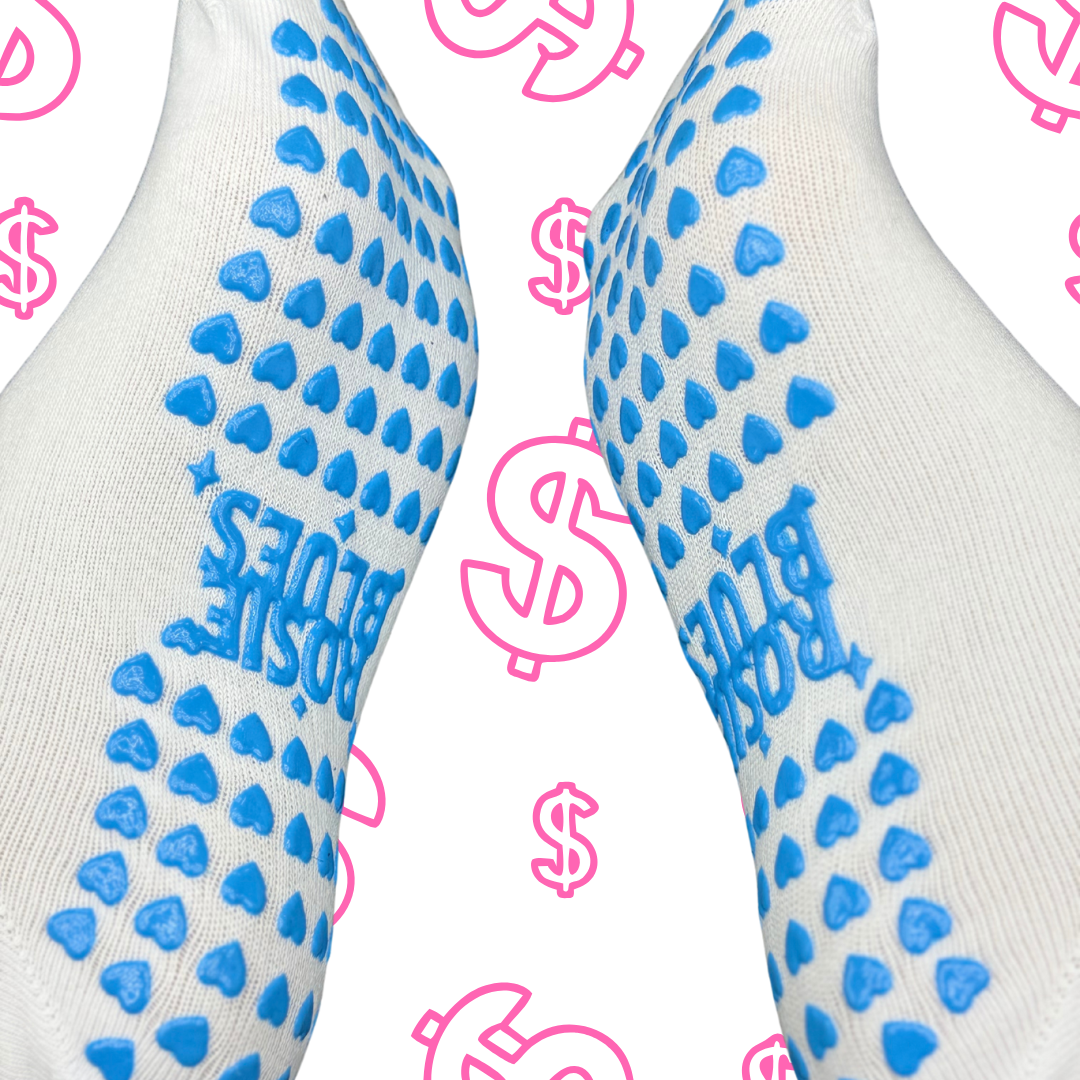 🧦 “Wake Up and Slay” Grip Socks – CEO Edition